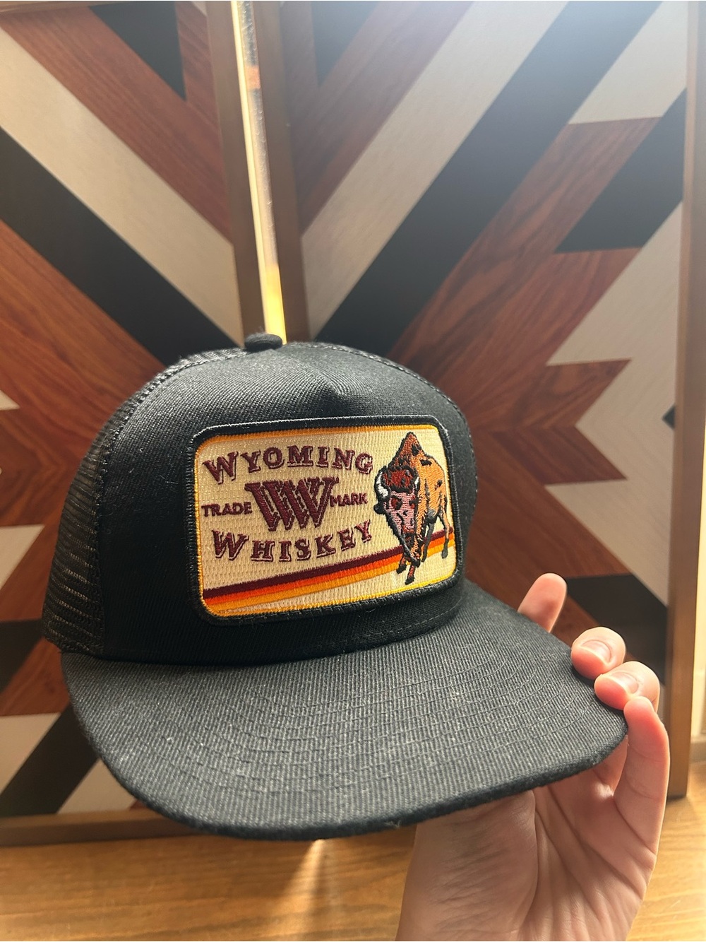 Wyoming Whiskey Patch Trucker Hat